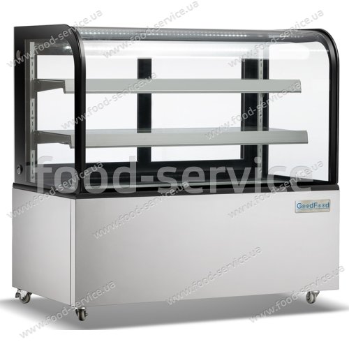 Холодильная витрина GoodFood FW370R нержавеющая сталь